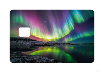 Pinpas noorderlicht regenboog