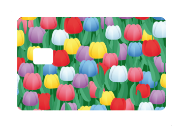 Pinpas tulpen patroon