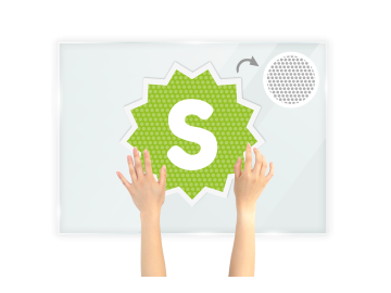 Easy Dot Raamstickers