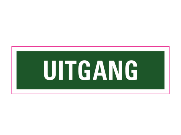 Redding uitgang