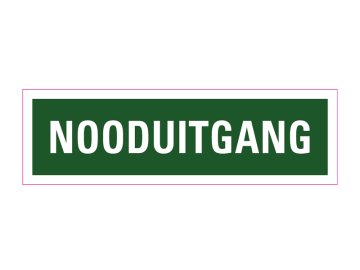 Redding nooduitgang