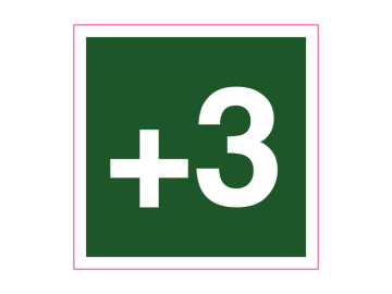 Redding niveau plus 3