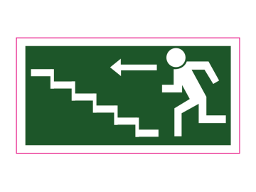 Redding vluchtweg via trap links