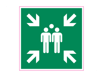 Redding verzamelpunt bij calamiteiten