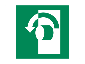 Redding draai tegen de klok in om te openen