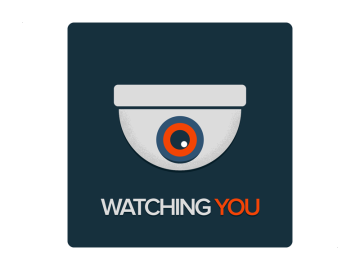 Camera bewaking watching you camera