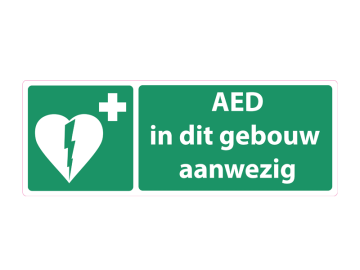 Veiligheid AED aanwezig groen