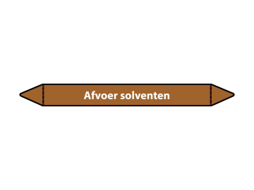 Afvoer solventen