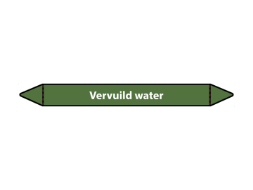 Vervuild water