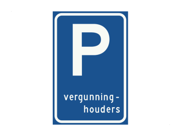 Parkeren voor vergunningshouders