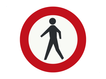 Je moet hier rechtdoor