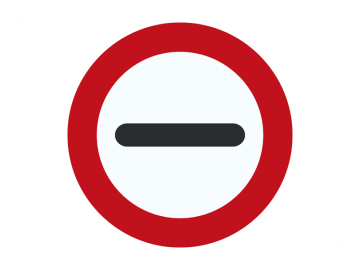 Gesloten voor voertuigen met bepaalde gevaarlijke stoffen