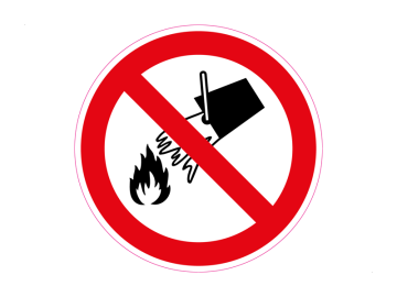 Niet Blussen Met Water