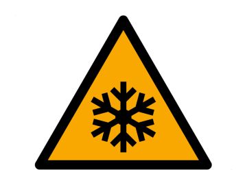 Gevaar bij lage temperatuur