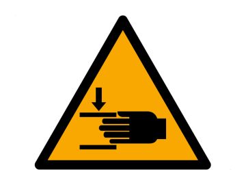 Beknelling van handen